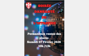 Vente Places soirée dansante