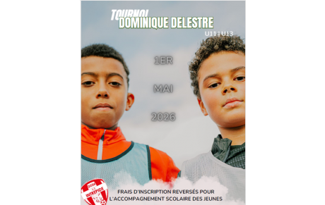 Tournoi Dominique Delestre -Vendredi 1er Mai 2026